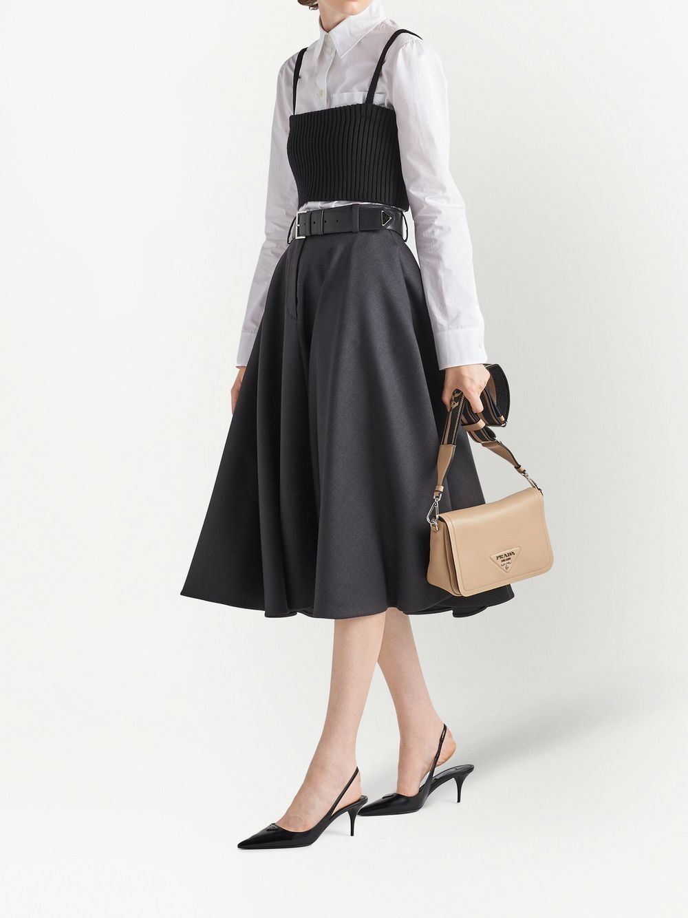 Pra*a small flou shoulder bag