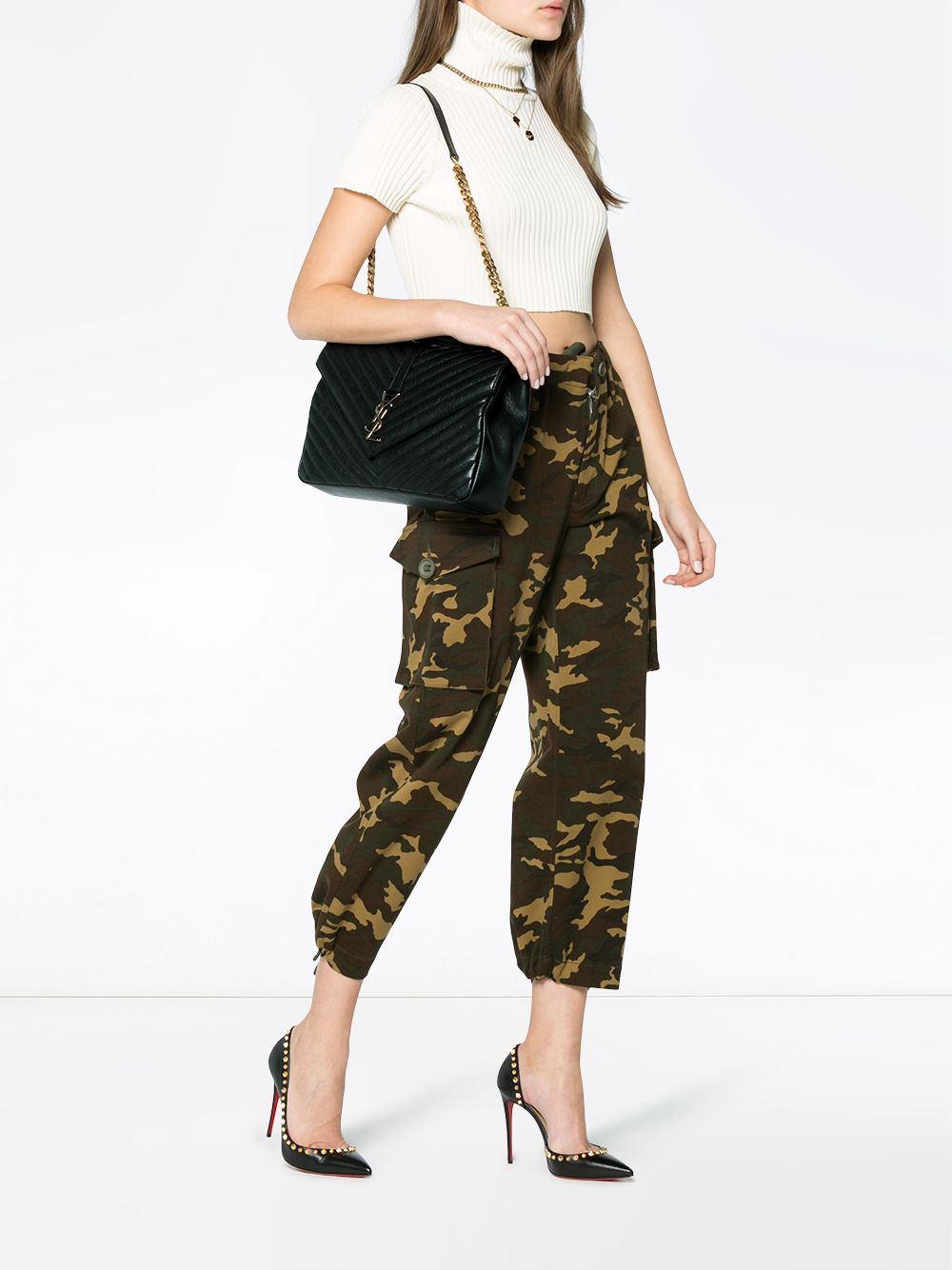 Saint Laurent large Collège bag