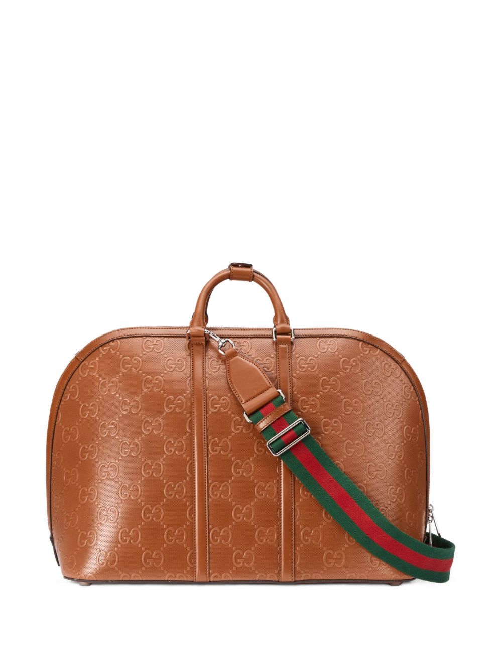 G*u*i gg embossed duffle bag