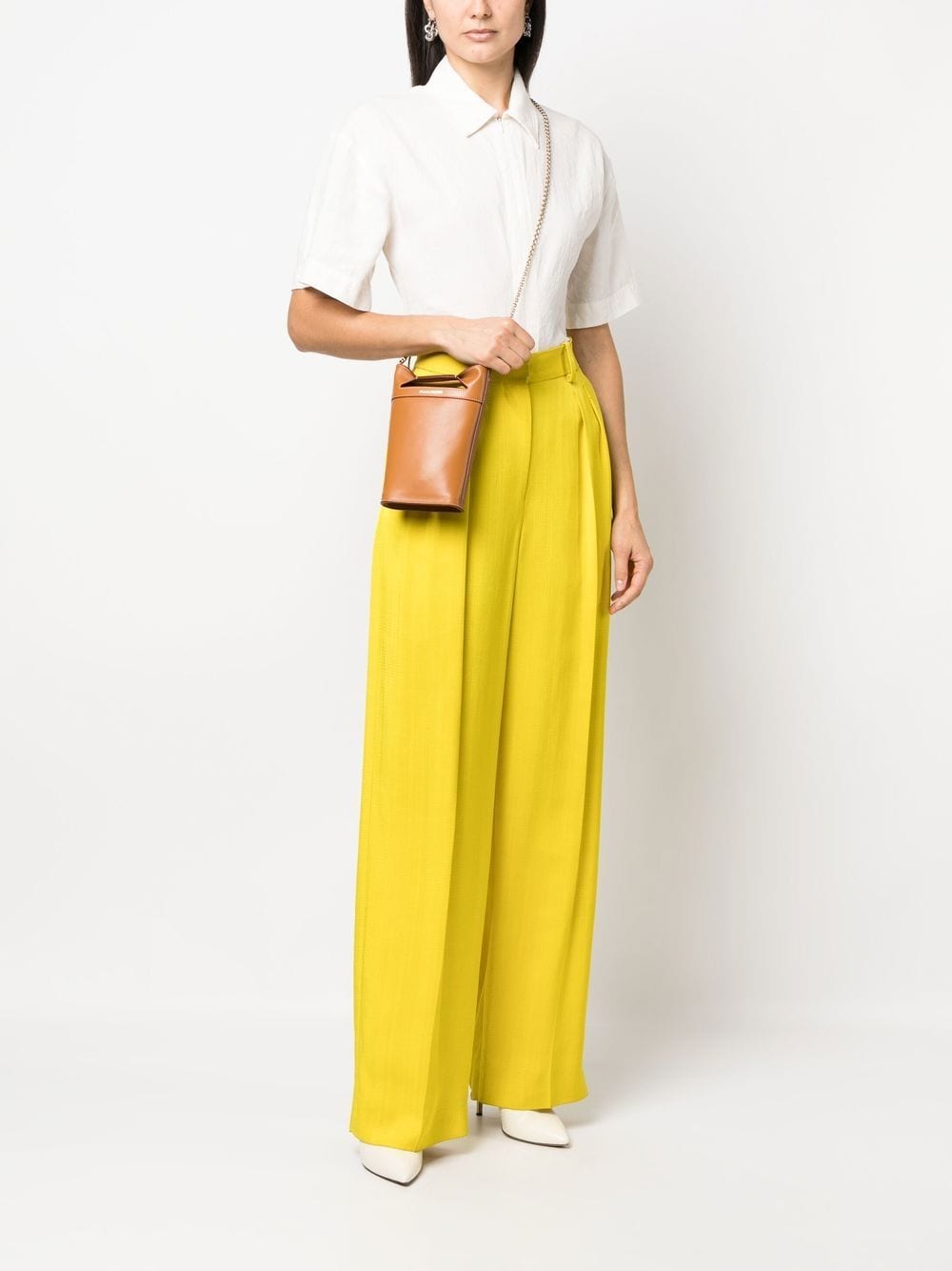 Alexander McQueen structured bucket bag