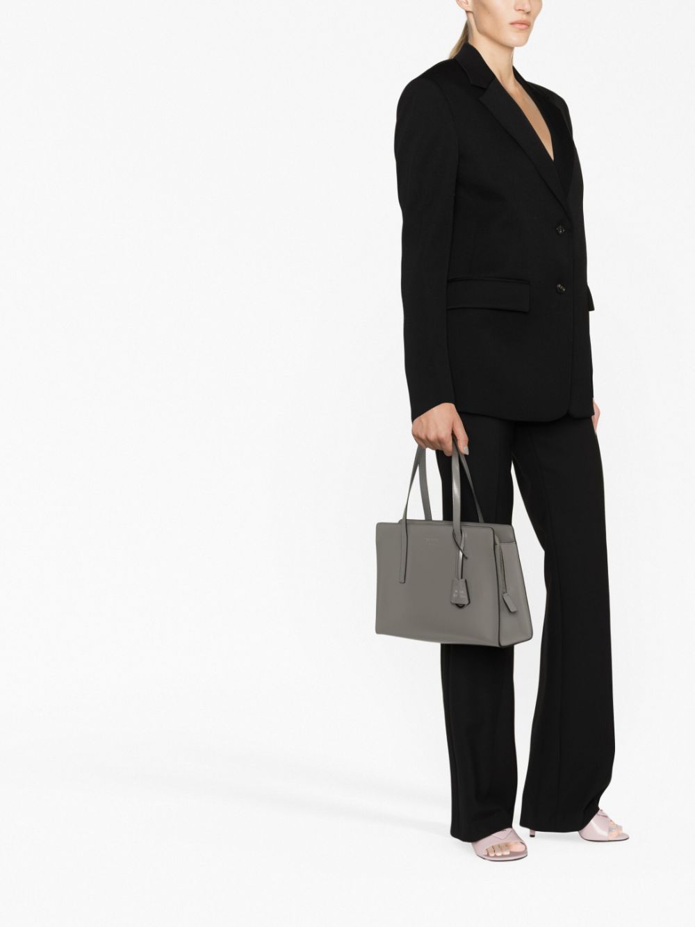 Pra*a re-edition 1995 brushed-leather handbag