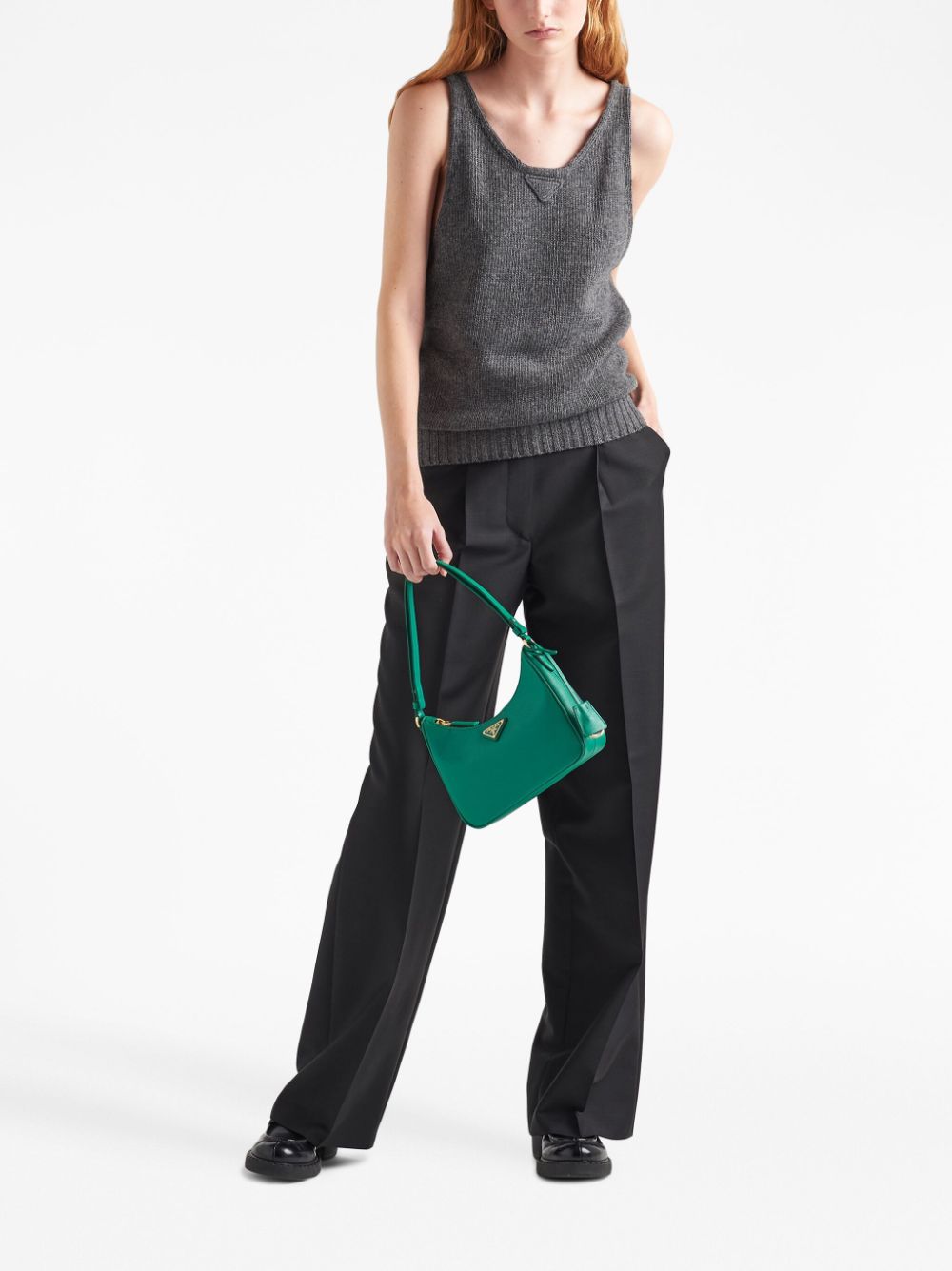 Pra*a re-edition leather mini bag