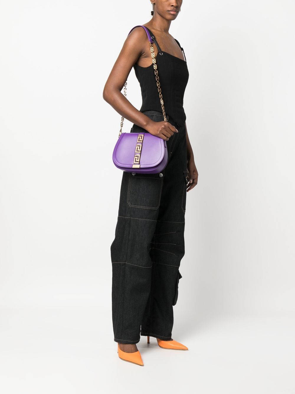 Versace large Greca Goddess shoulder bag