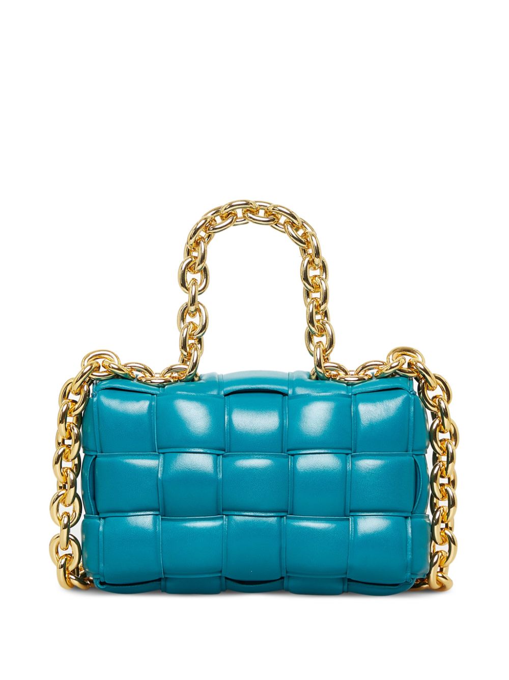 Bo*te*ga ve*ne*ta padded cassette chain two-way bag