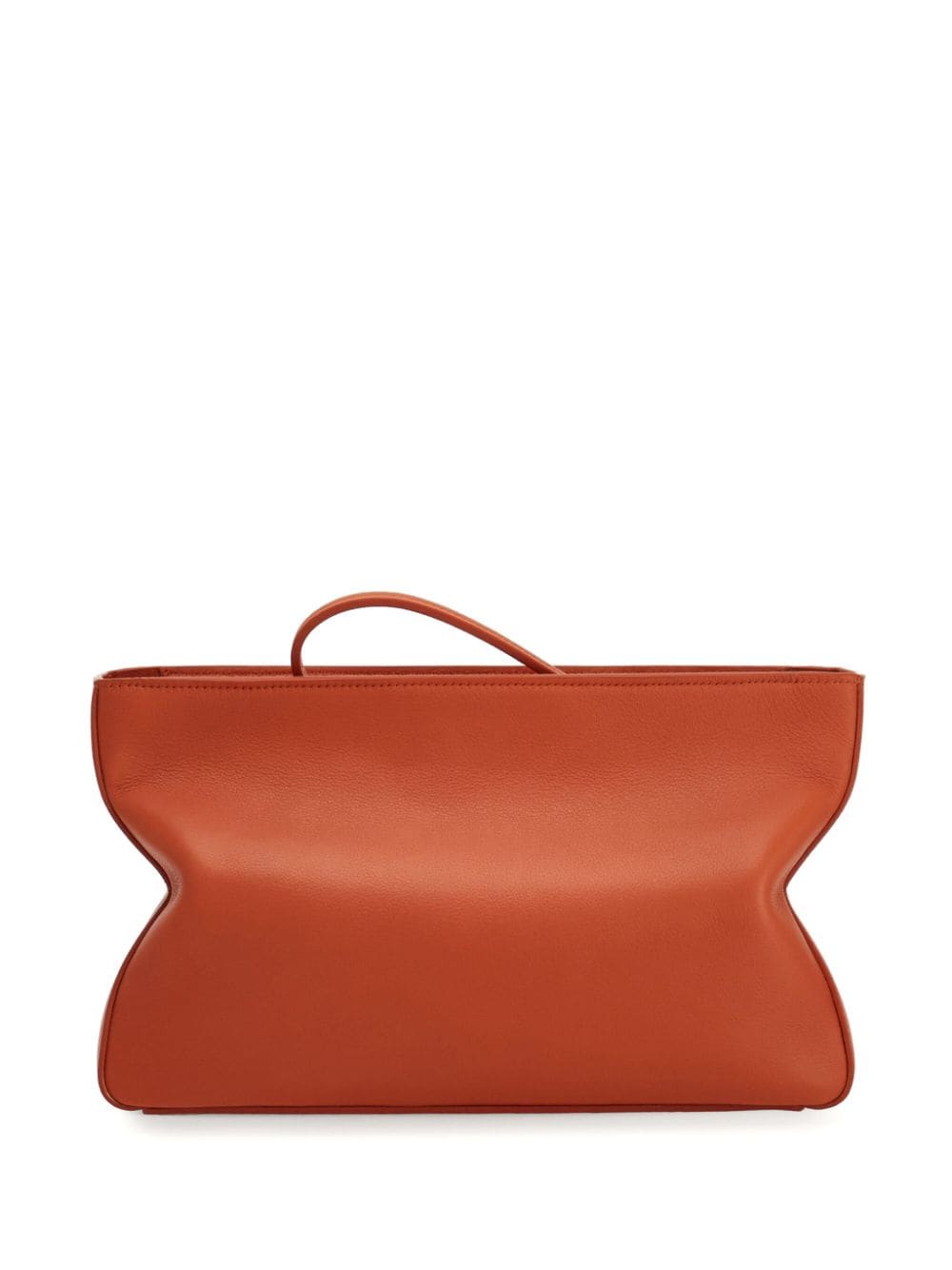 Ferragamo logo-debossed clutch bag