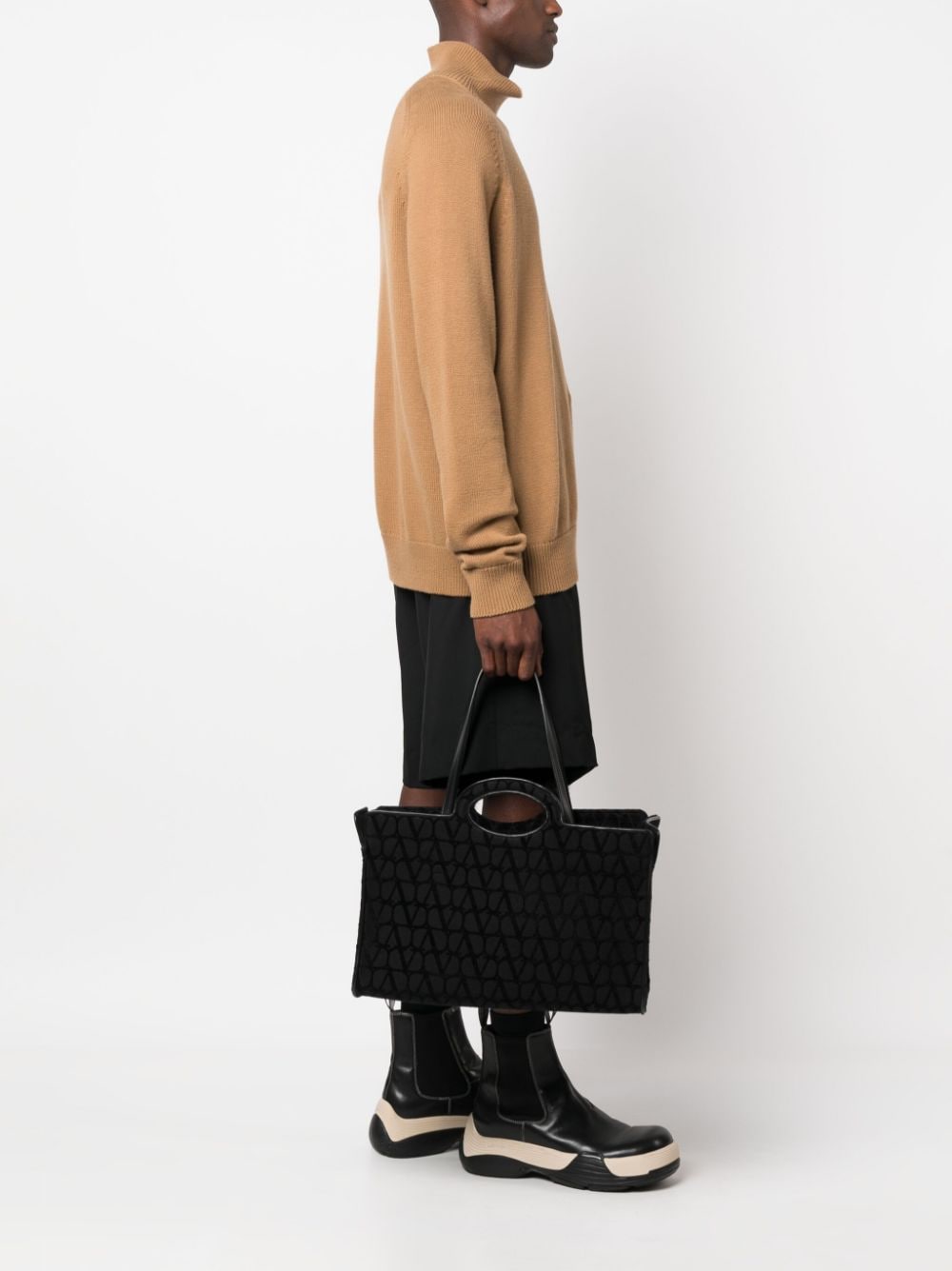 Valentino Garavani Le Troisième Toile Iconographe tote bag