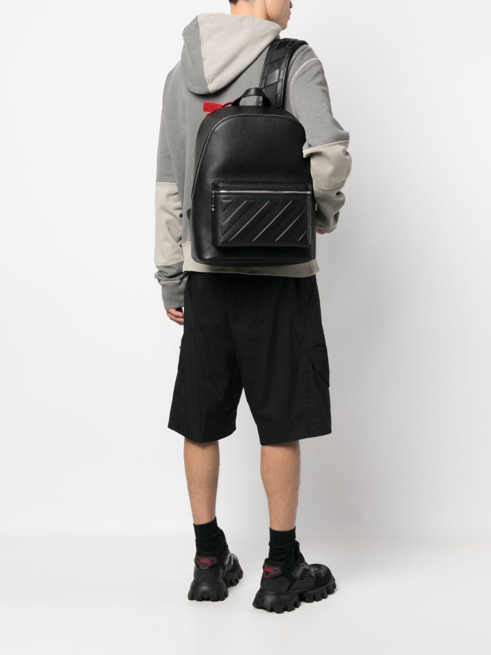 Off-White Binder embossed-detail backpack