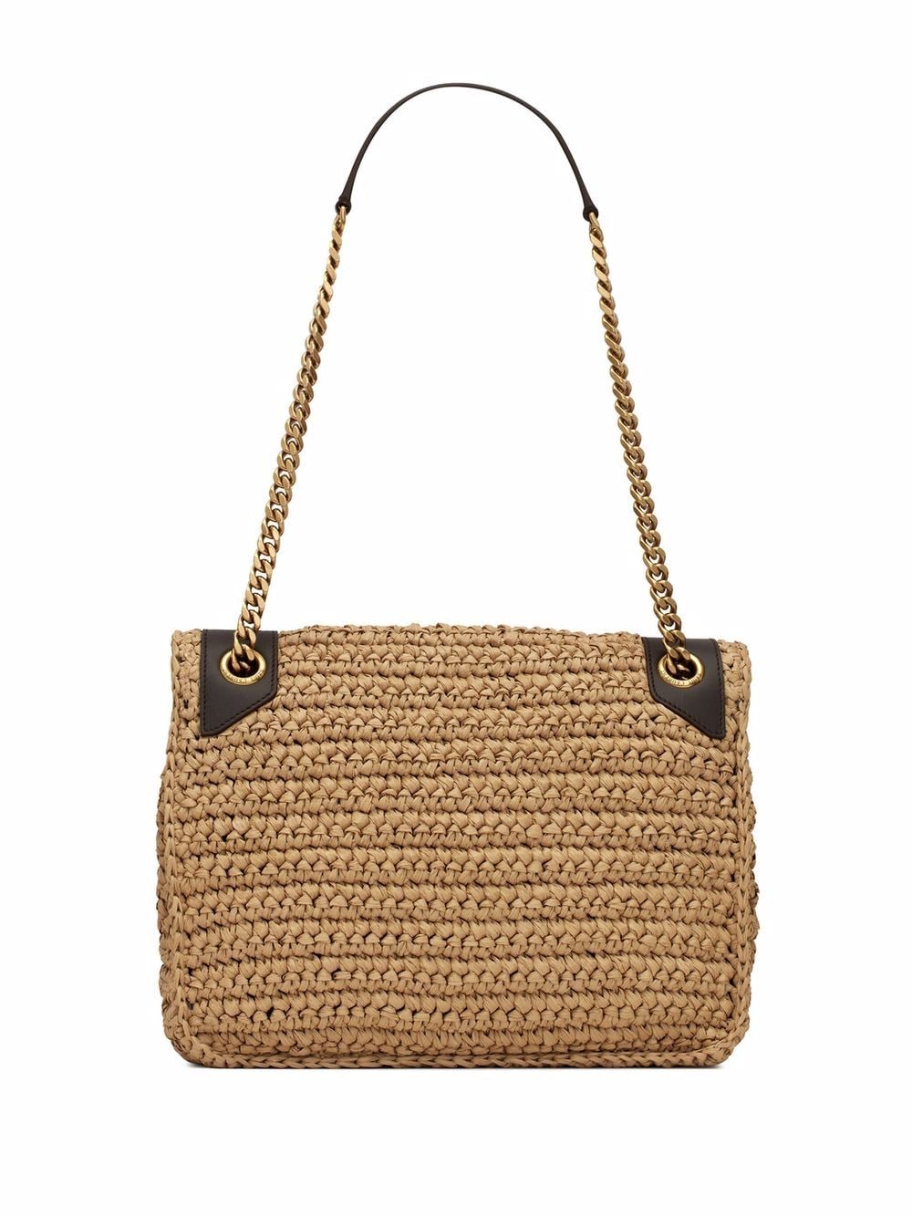Saint Laurent medium Niki raffia shoulder bag