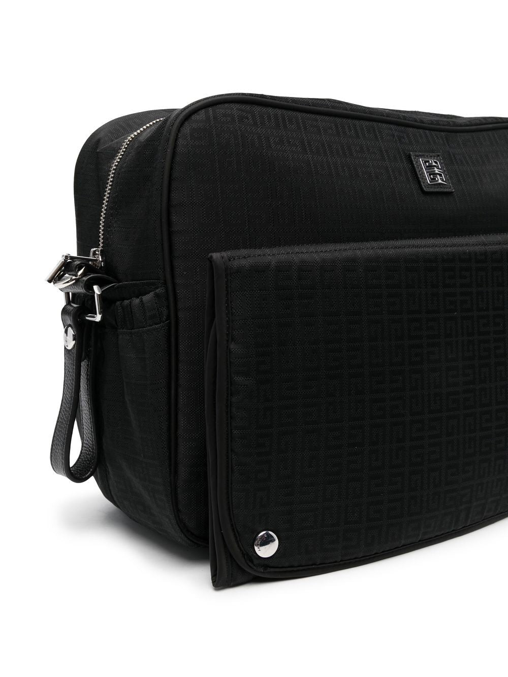 Givenchy Kids logo-patch zipped baby changing bag