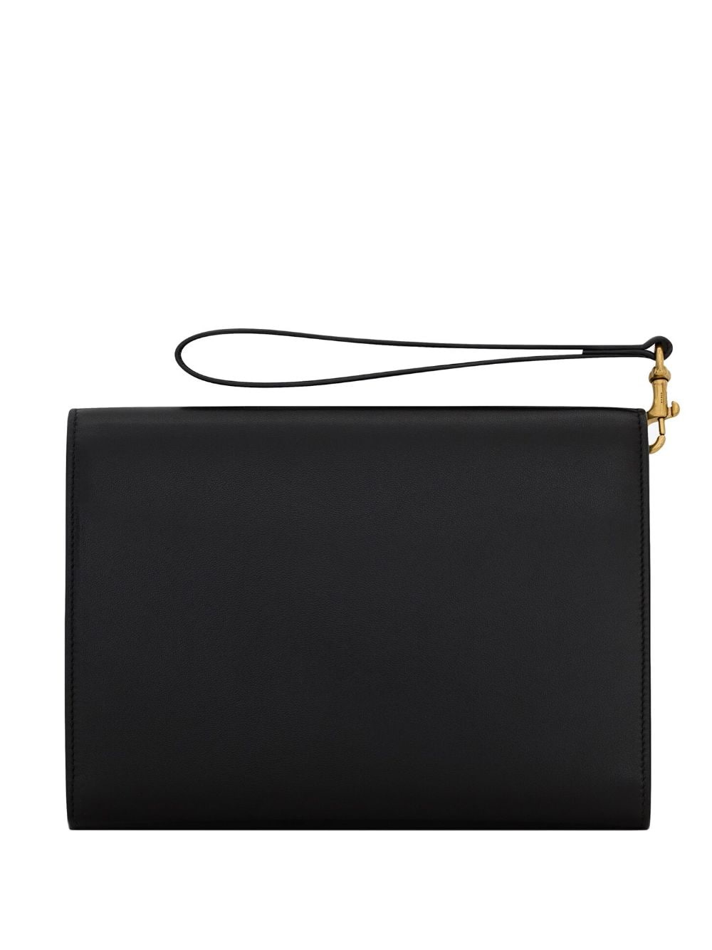 Saint Laurent Monogram plaque clutch bag