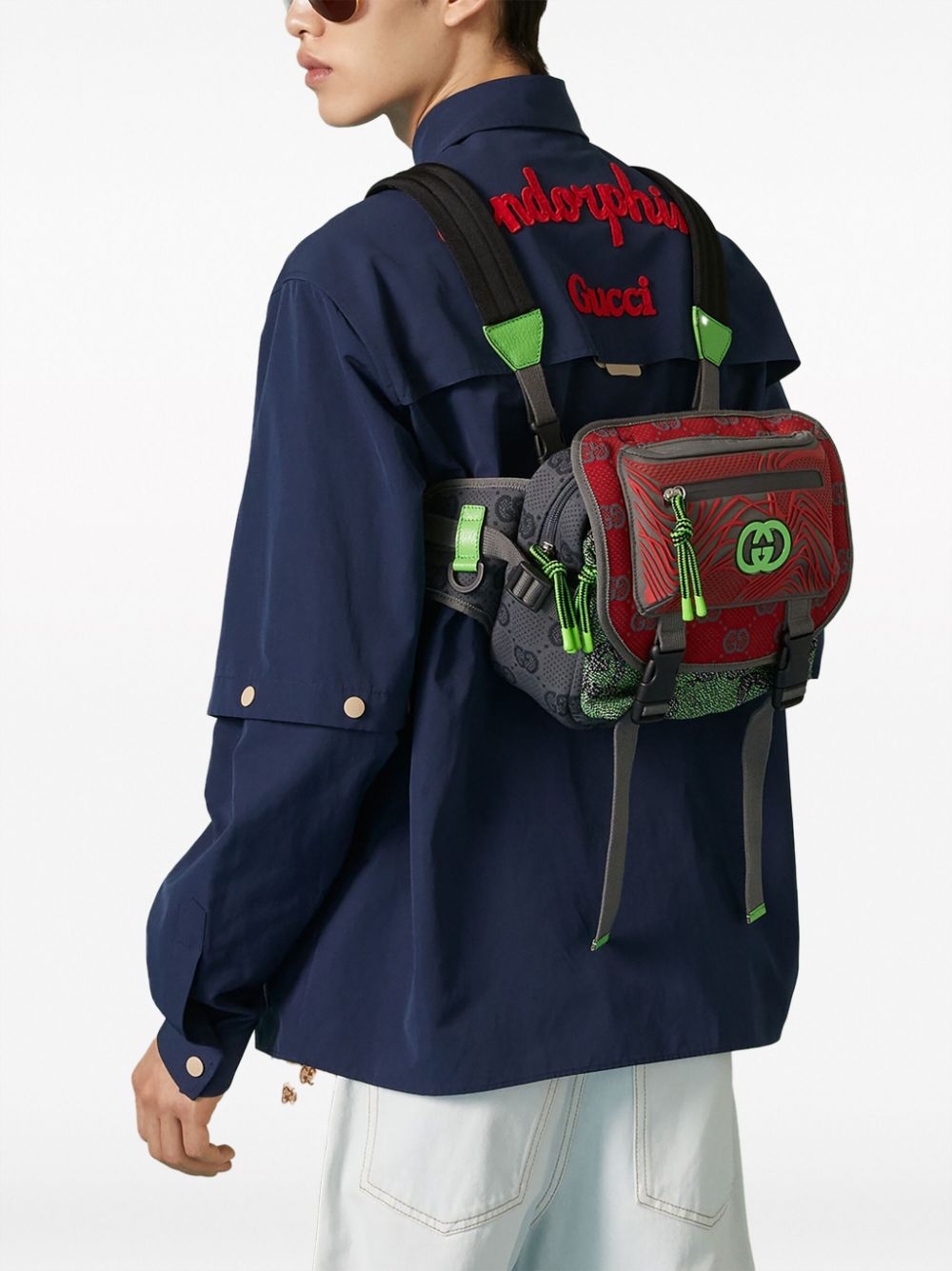 G*u*i small gg backpack