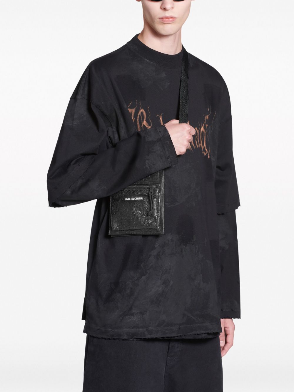 Ba*len*cia*ga small explorer shoulder bag