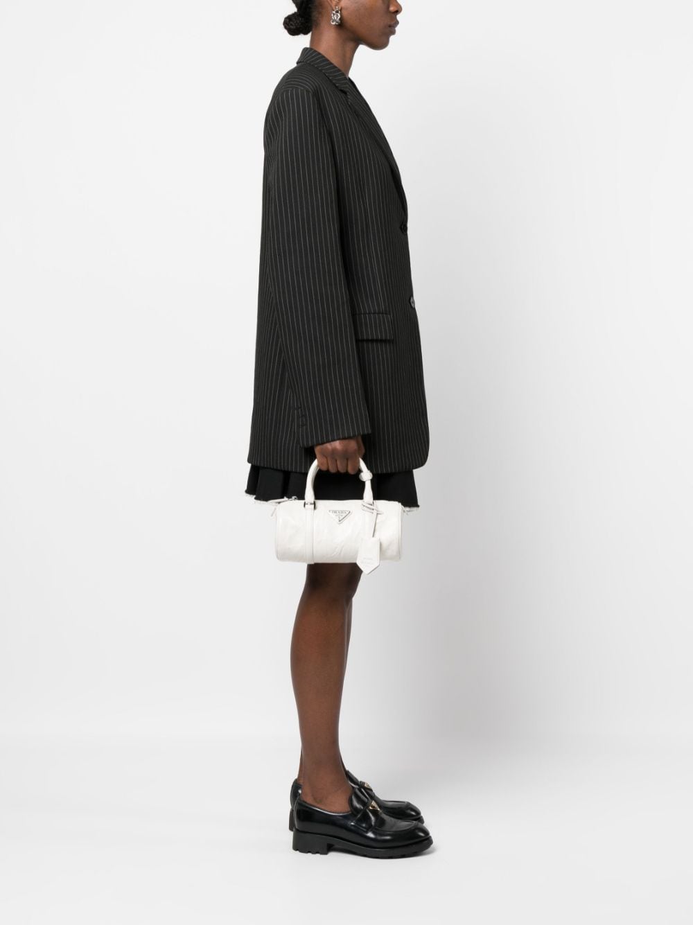 Pra*a leather tote bag