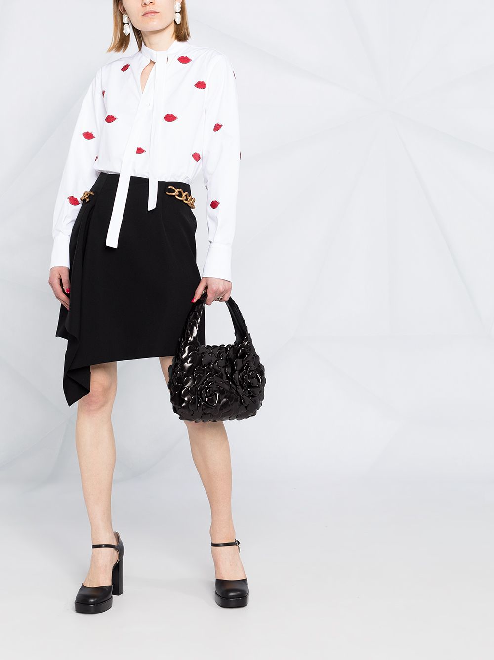 Valentino Garavani small 03 Rose Edition Atelier tote bag