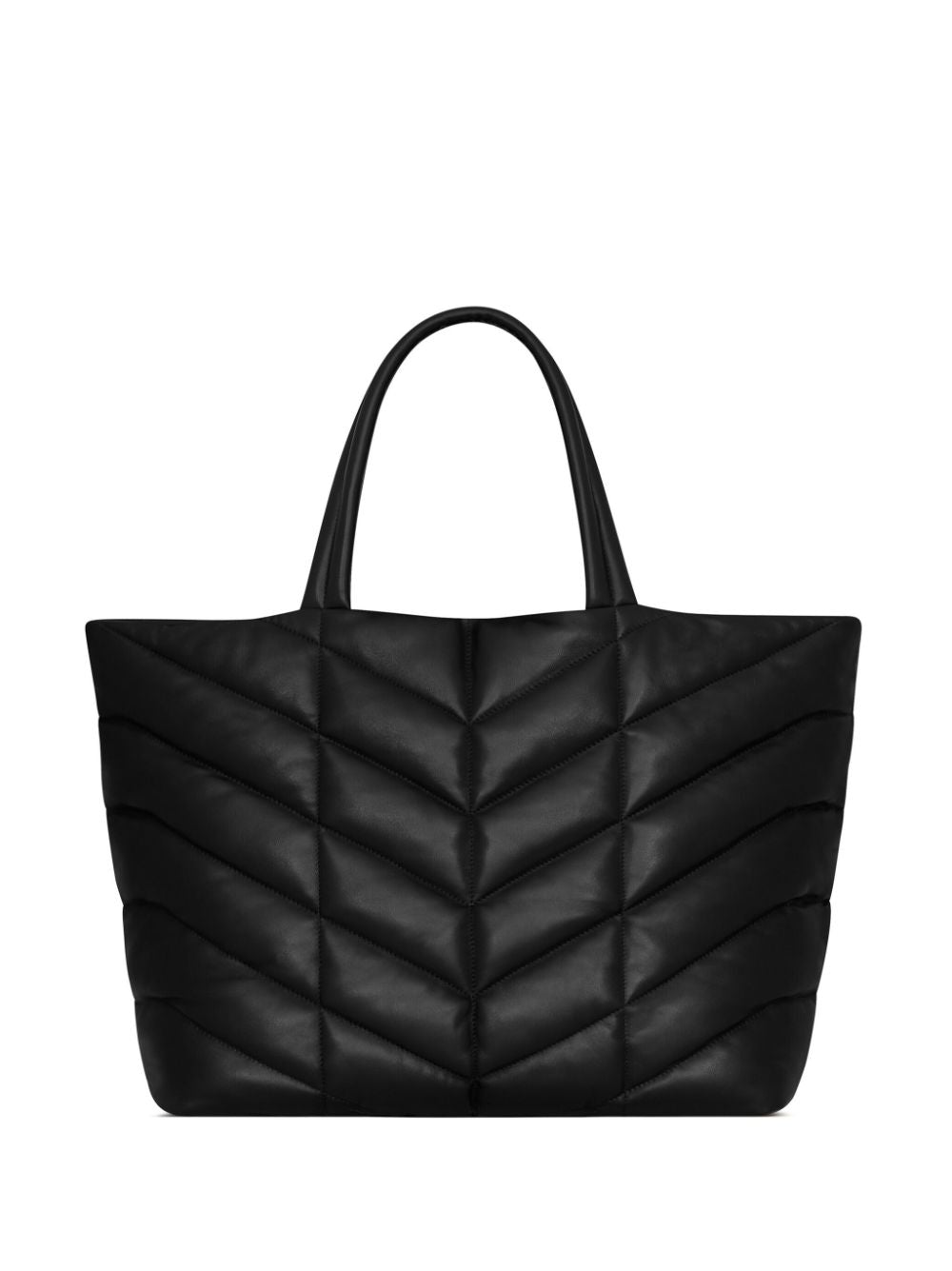 Saint Laurent Puffer leather tote bag