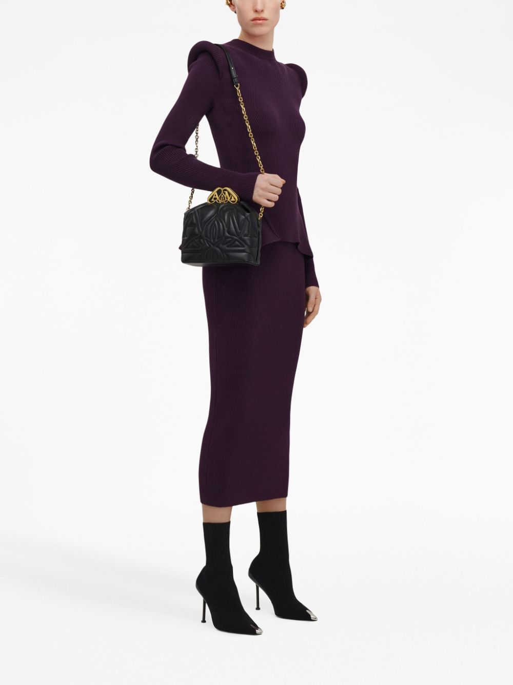 Alexander McQueen The Seal Box crossbody bag