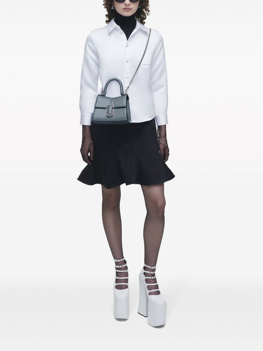 Marc Jacobs The Galactic Glitter Mini St. Marc top-handle bag