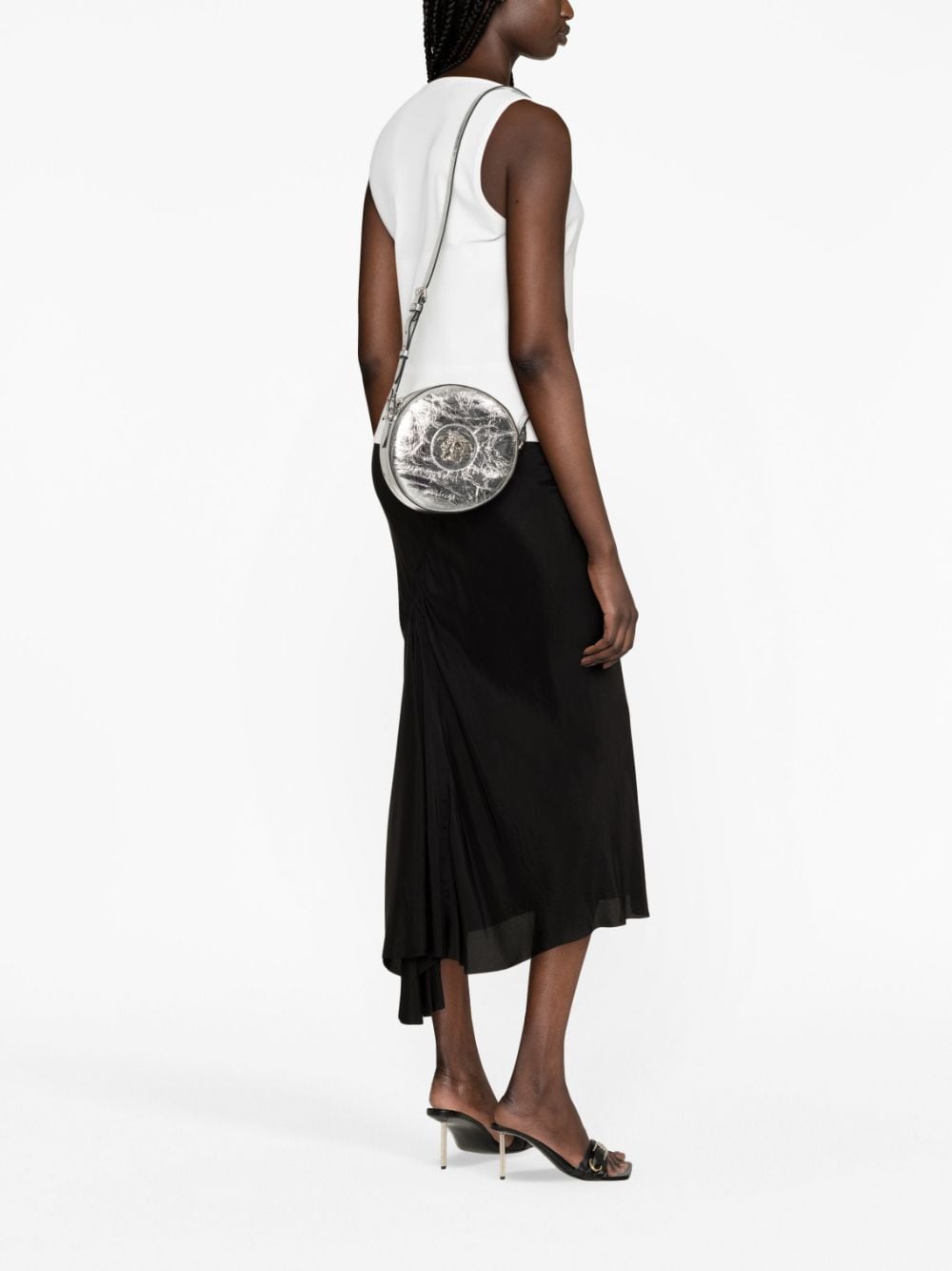 Versace La Medusa leather crossbody bag