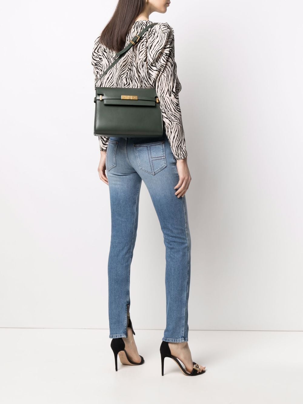 Saint Laurent Monogram quilted clutch bag