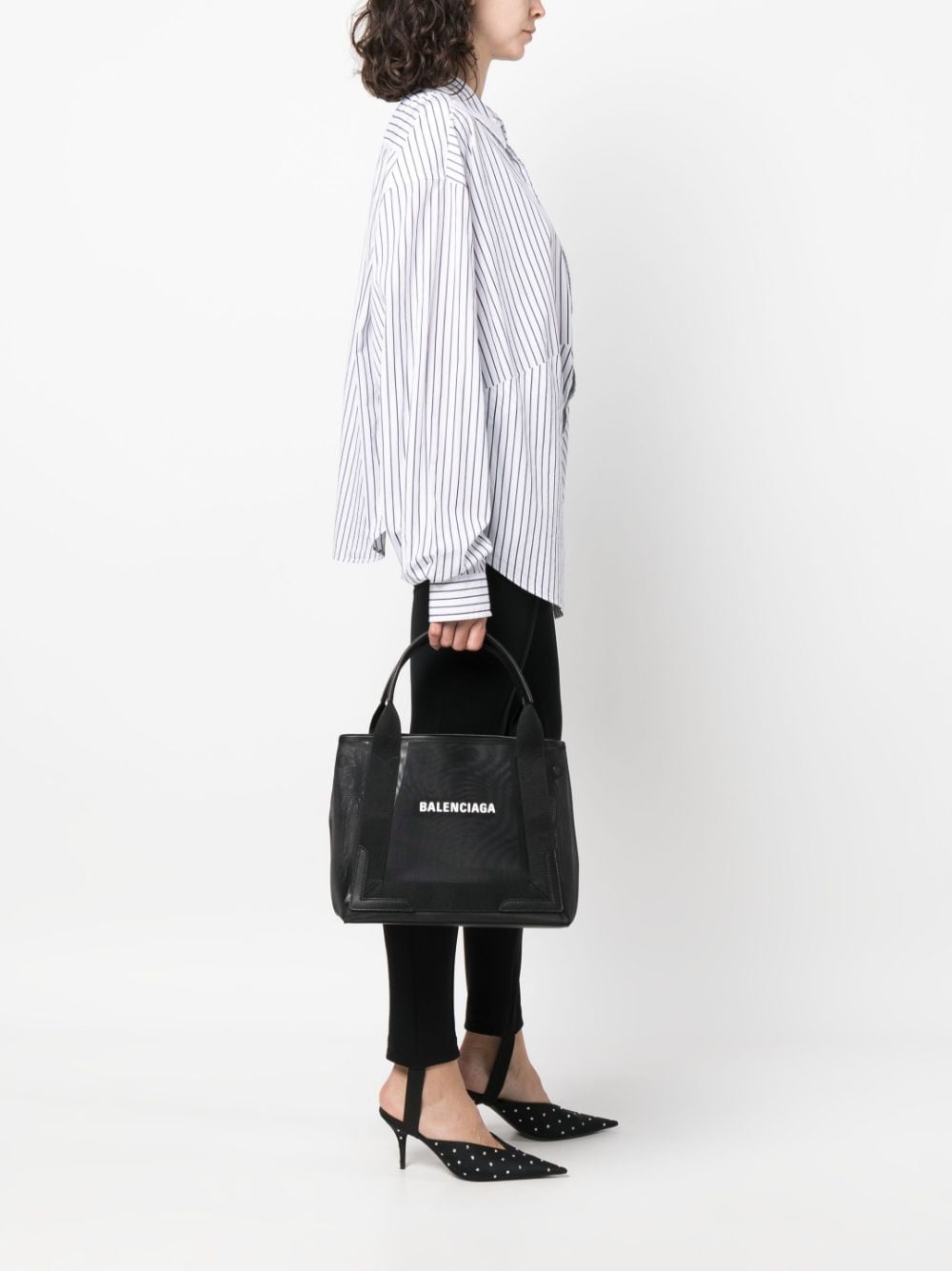 Ba*len*cia*ga cabas mesh tote bag