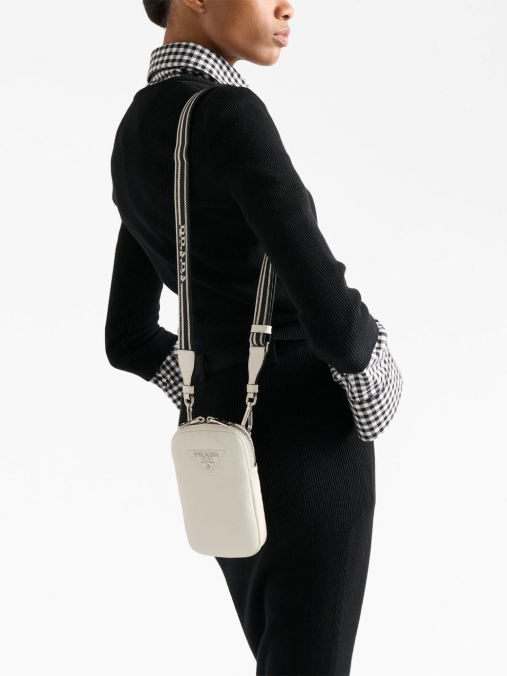 Pra*a leather mini-bag