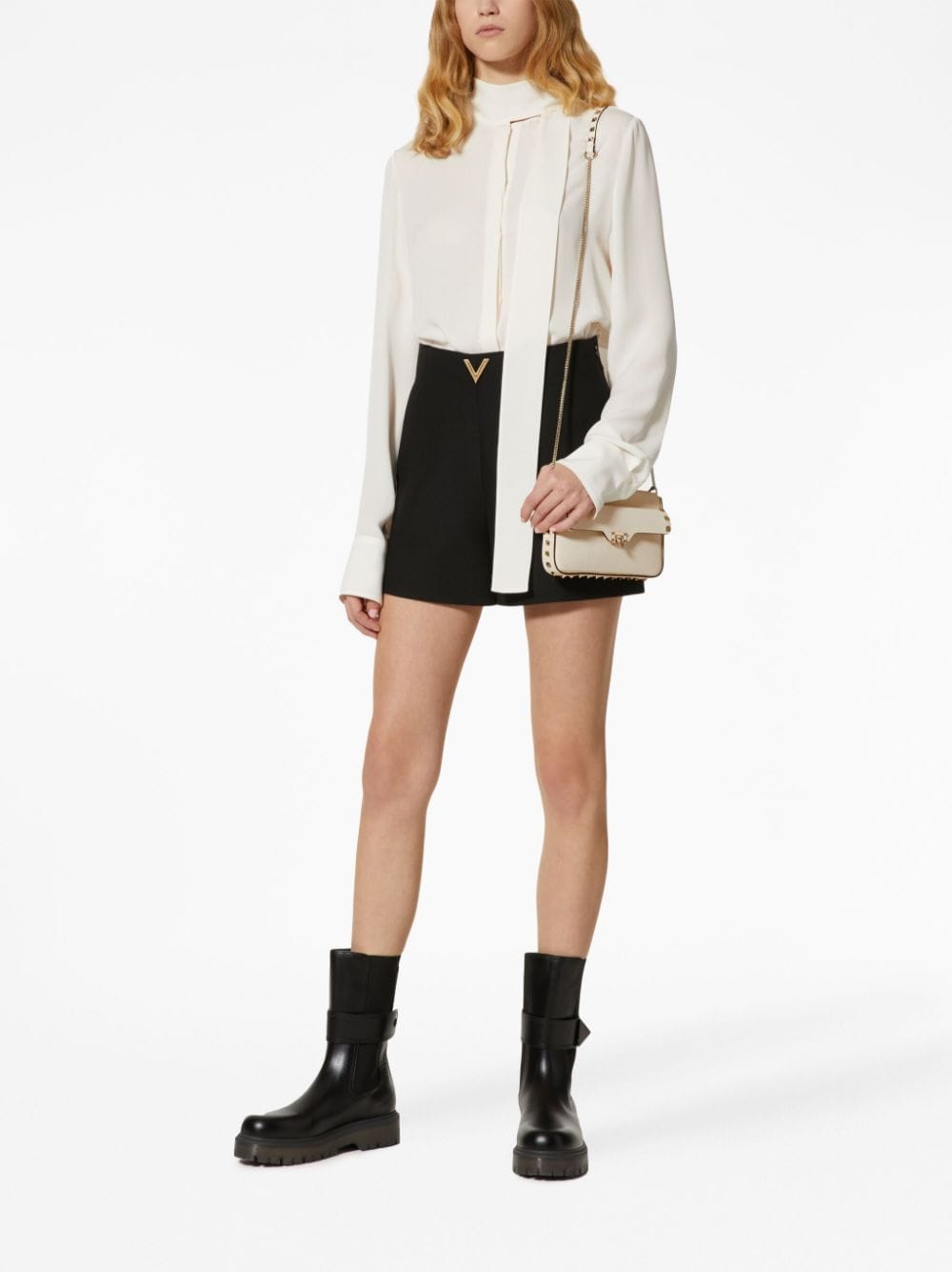 Valentino Garavani Mini Rockstud-embellished bag