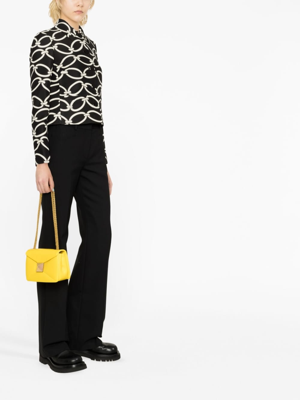 Valentino Garavani One Stud leather crossbody bag