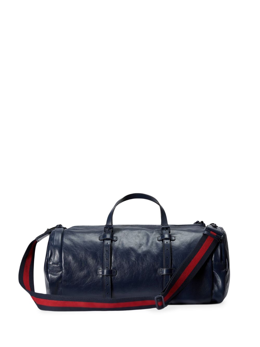 G*u*i double-g leather duffle bag