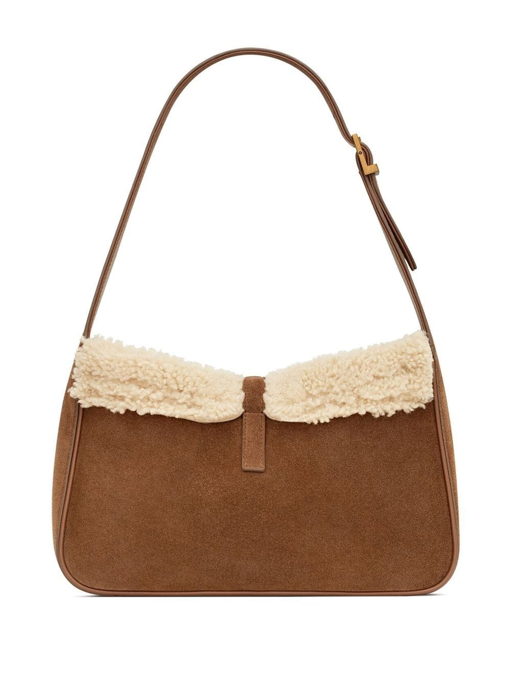 Saint Laurent logo-plaque shoulder bag