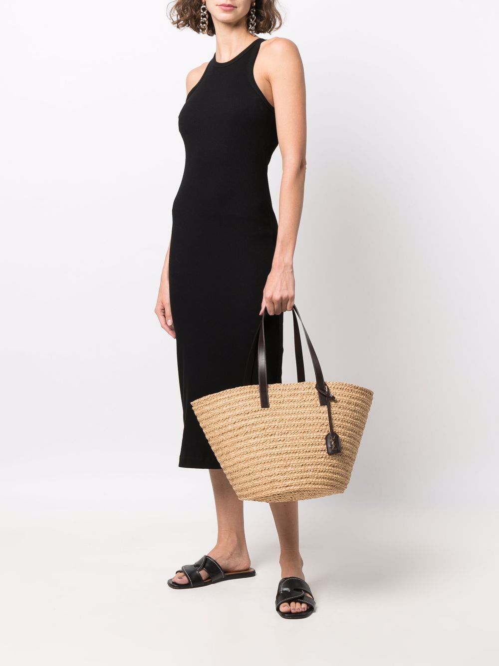 Saint Laurent logo-tag shoulder bag