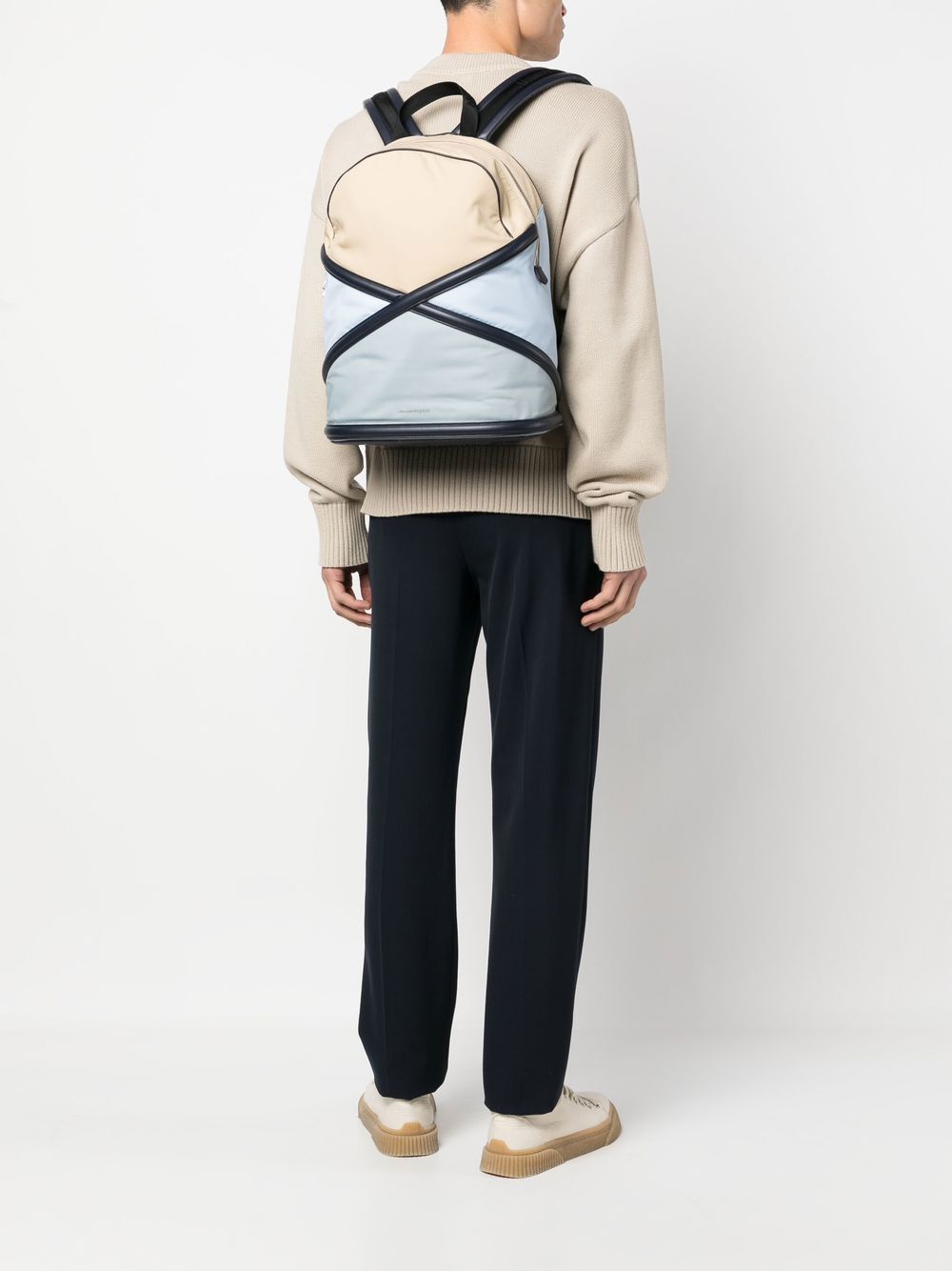 Alexander McQueen The Harness leather backpack
