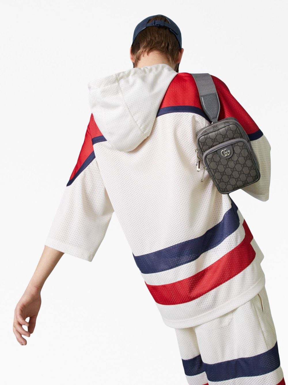 G*u*i ophidia logo-print belt bag