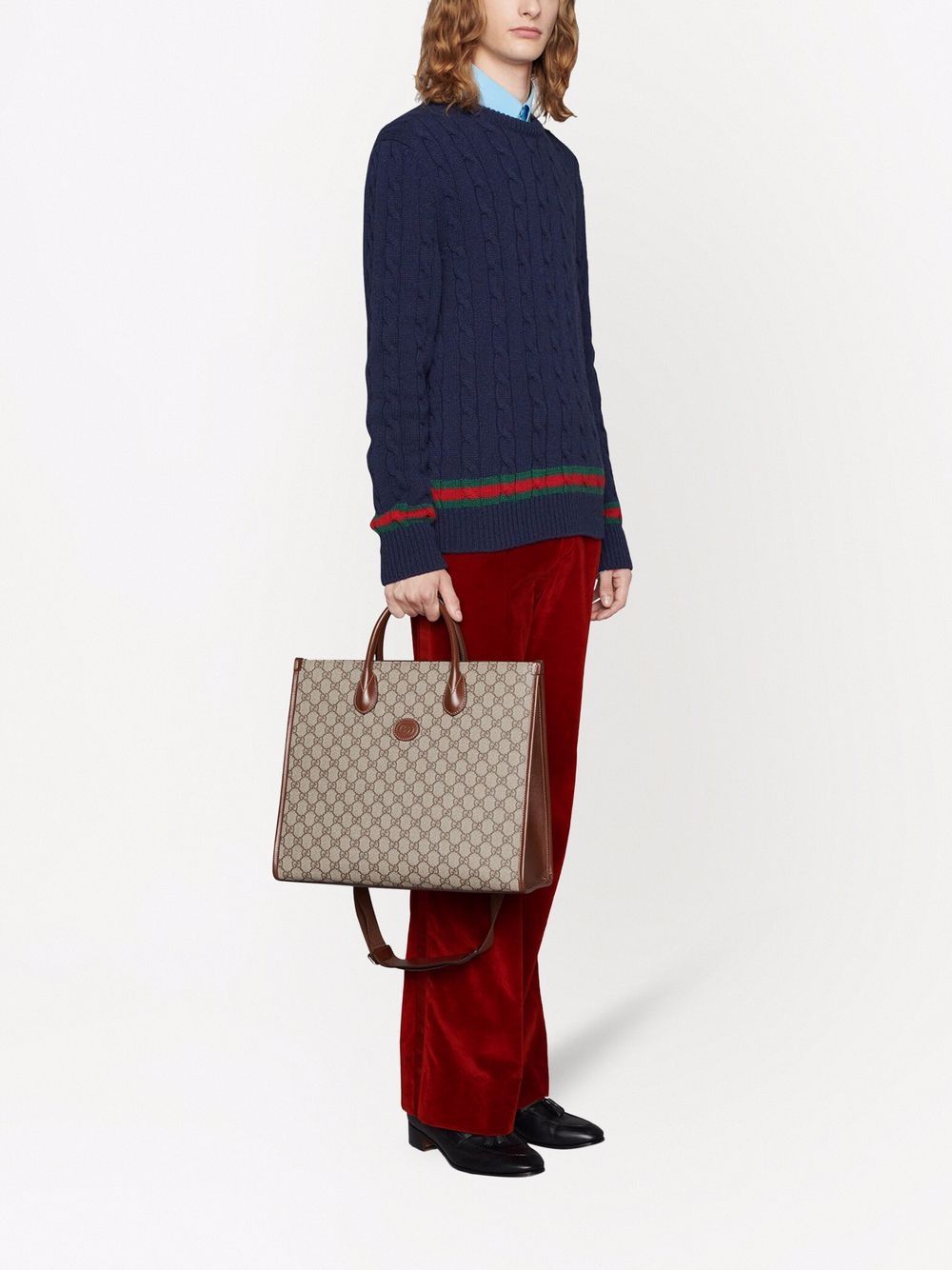 g*u*i gg S*p*e-print small tote bag