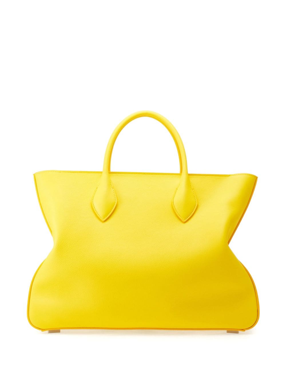 Ferragamo logo-stamp leather tote bag