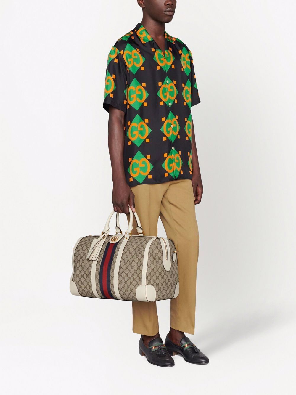 G*u*i large ophidia duffle bag