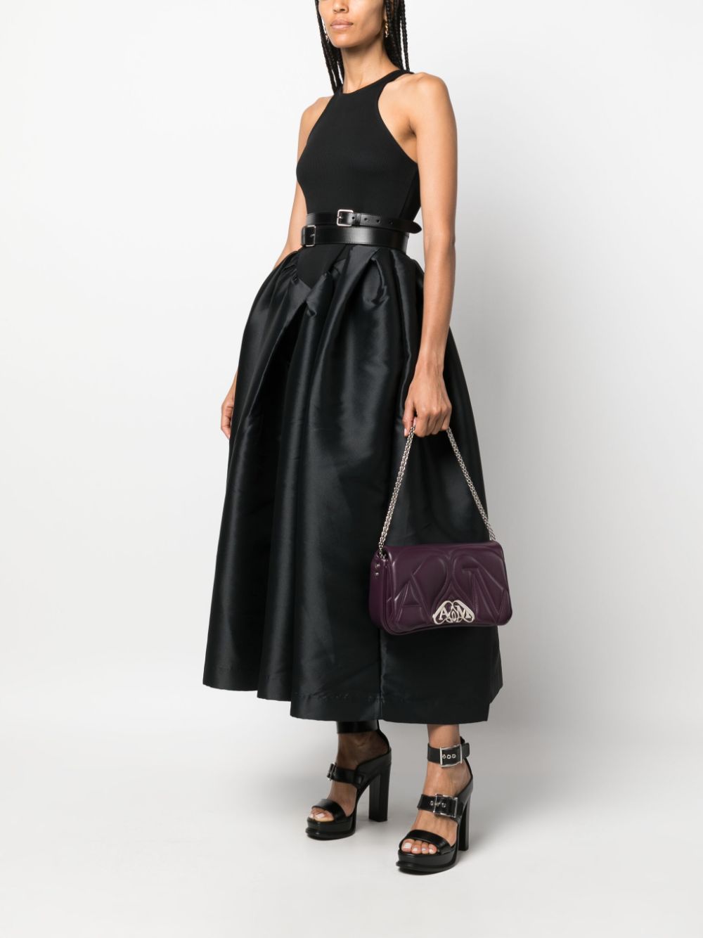 Alexander McQueen small The Seal crossbody bag