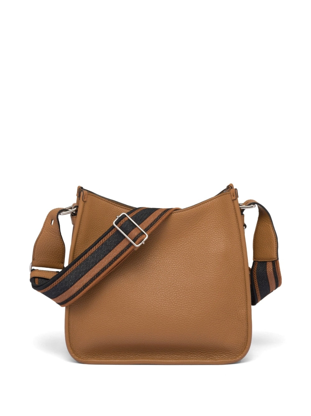 Pra*a triangle-logo hobo shoulder bag