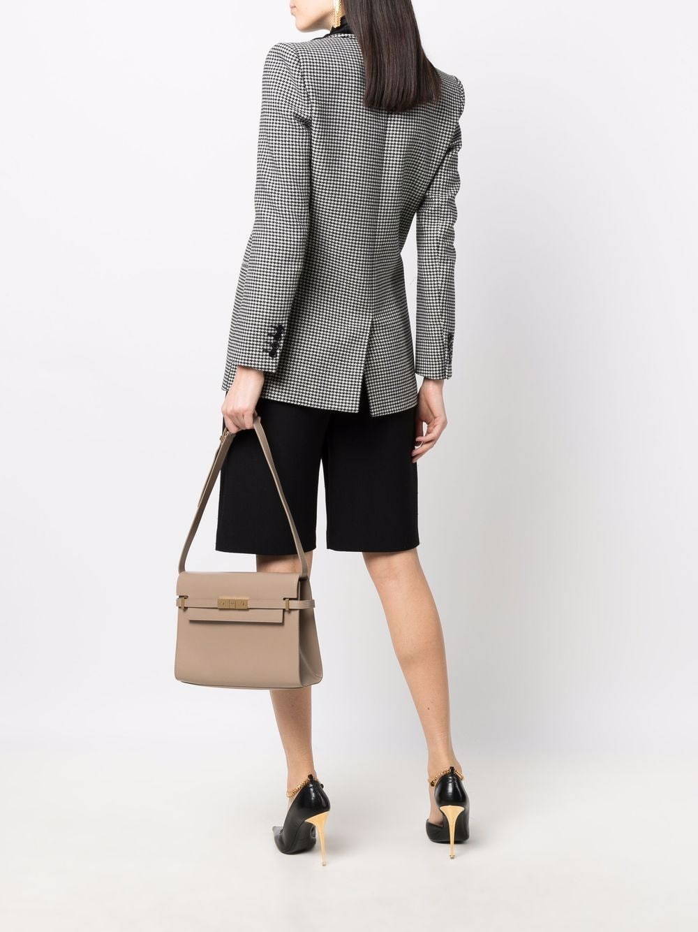 Saint Laurent Manhattan clasp-fastening shoulder bag