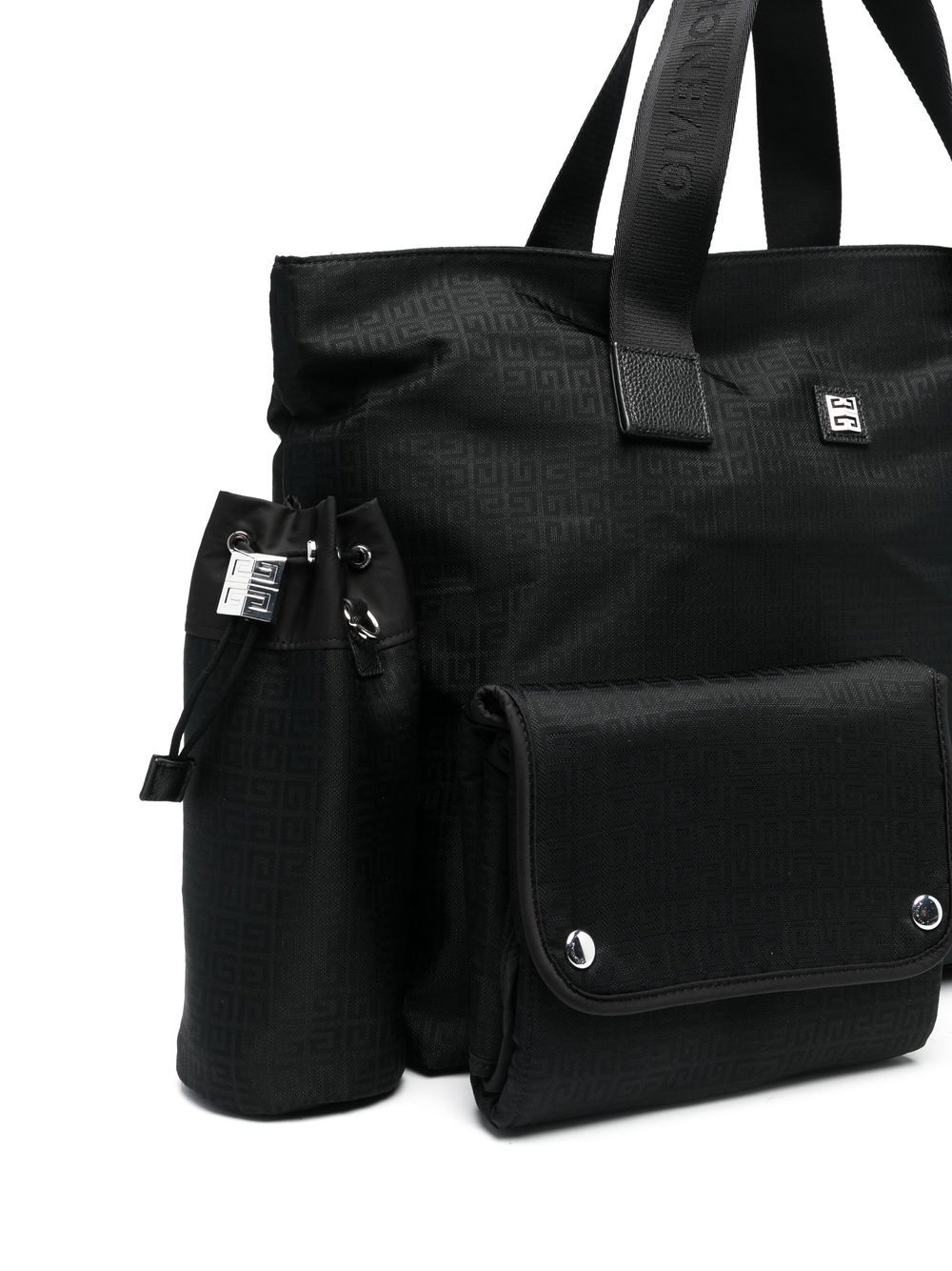 Givenchy Kids monogram-jacquard baby changing bag