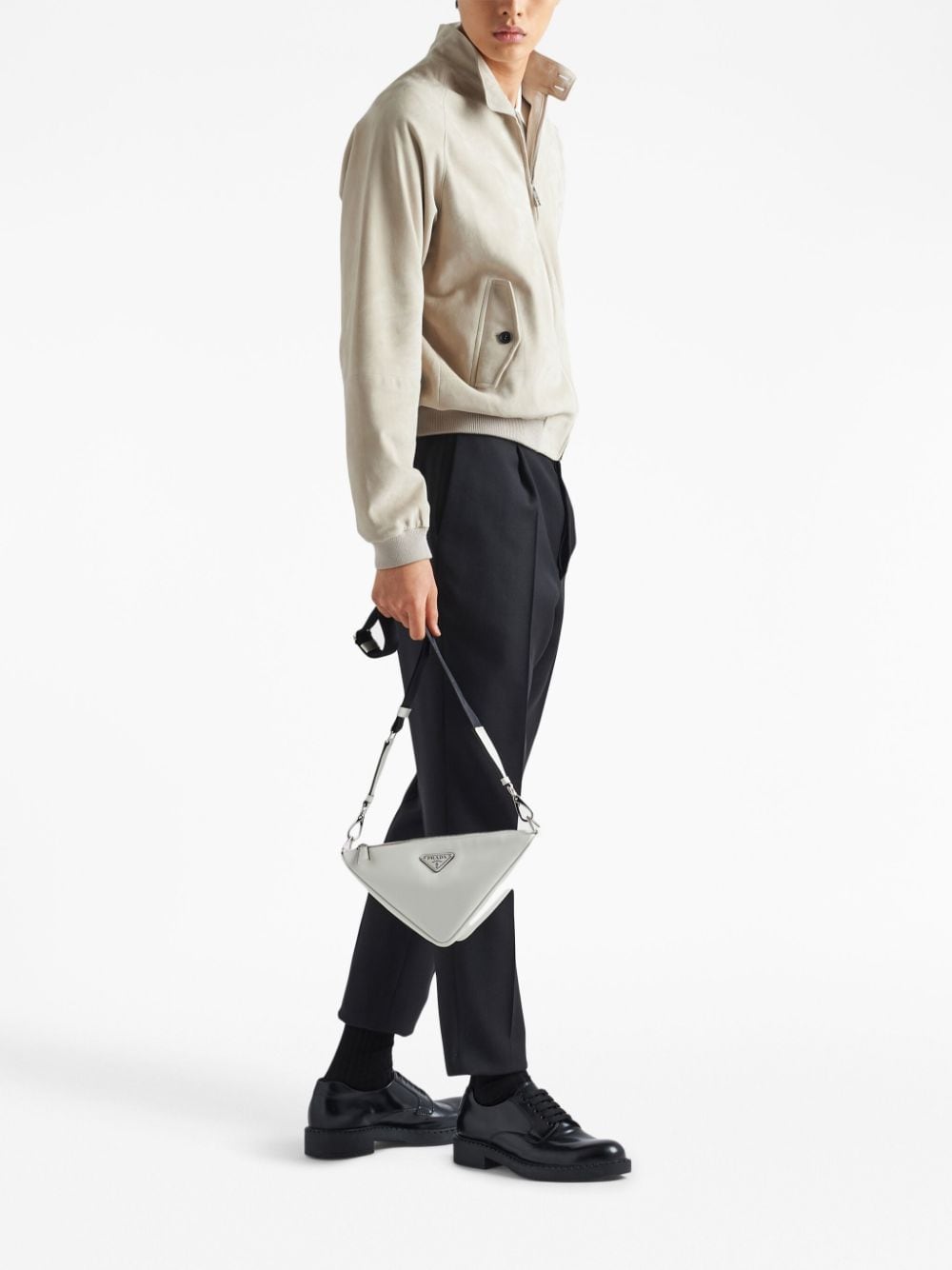 Pra*a Pra*a triangle shoulder bag