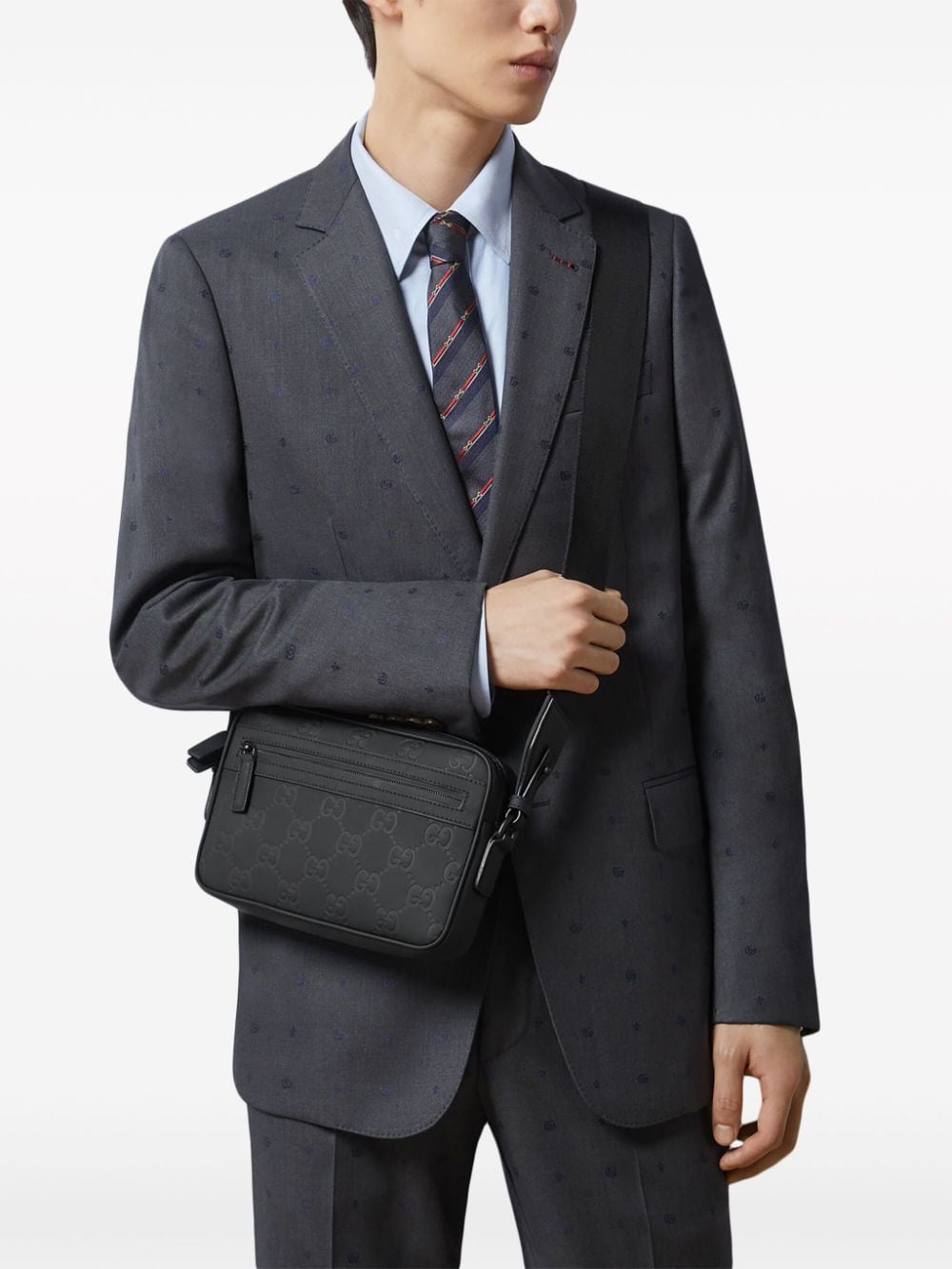 G*u*i gg-logo crossbody bag