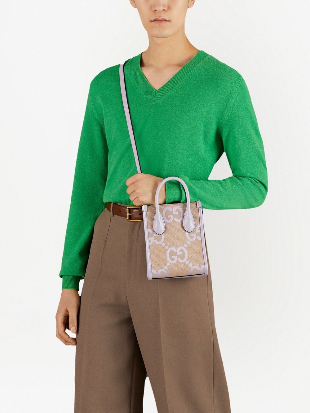 G*u*i jumbo gg mini tote bag