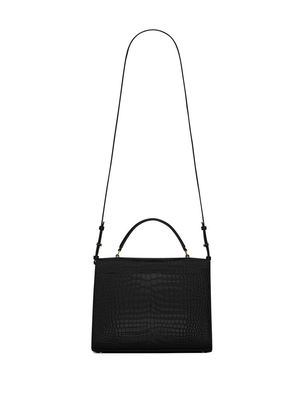 Saint Laurent Cassandra logo-plaque messenger-bag