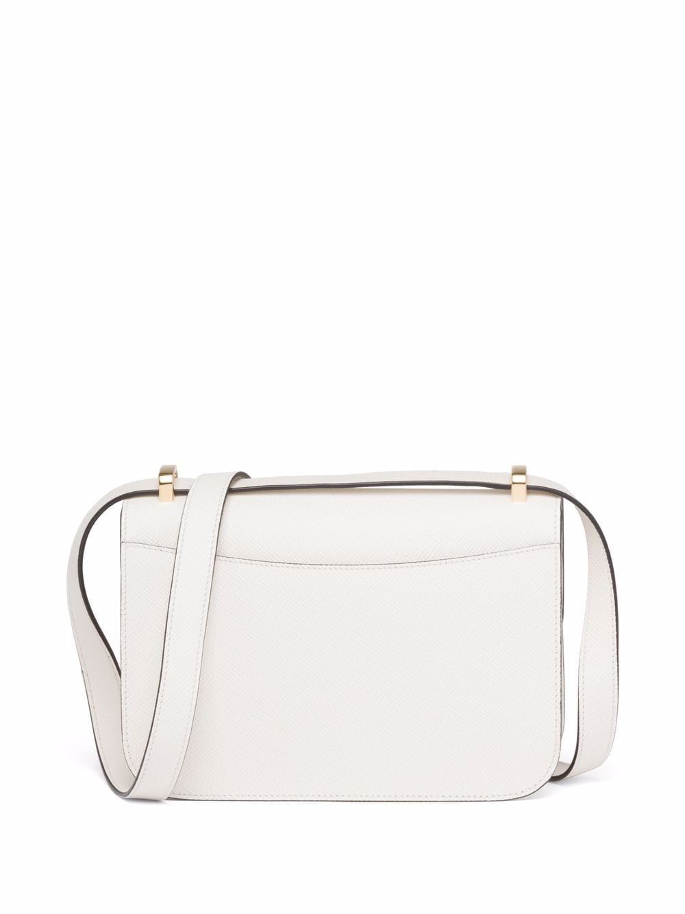 Pra*a triangle logo-plaque crossbody bag