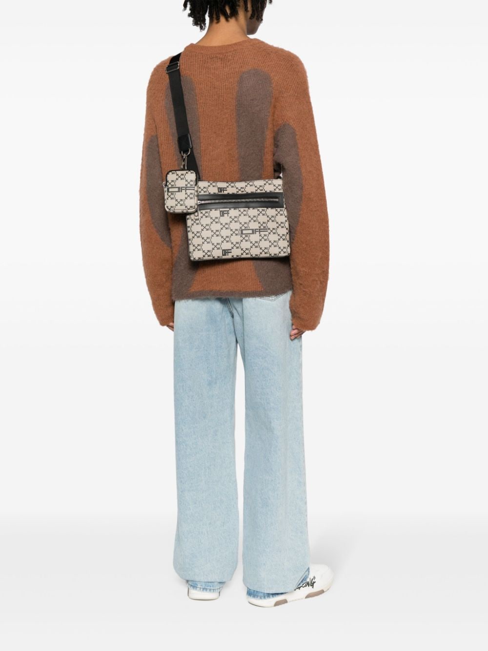 Off-White Arrows-print shoulder bag