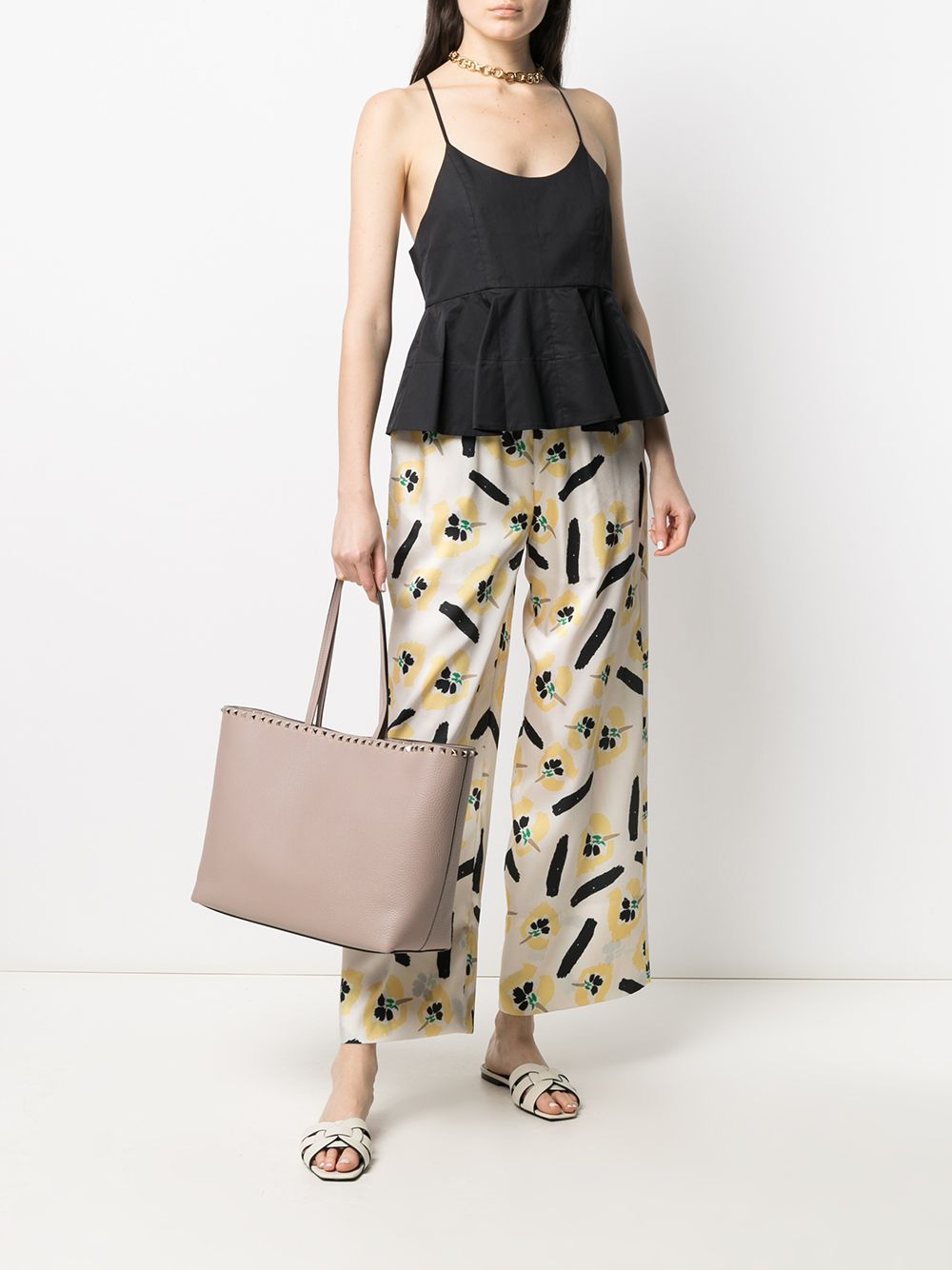 Valentino Garavani Rockstud leather tote bag