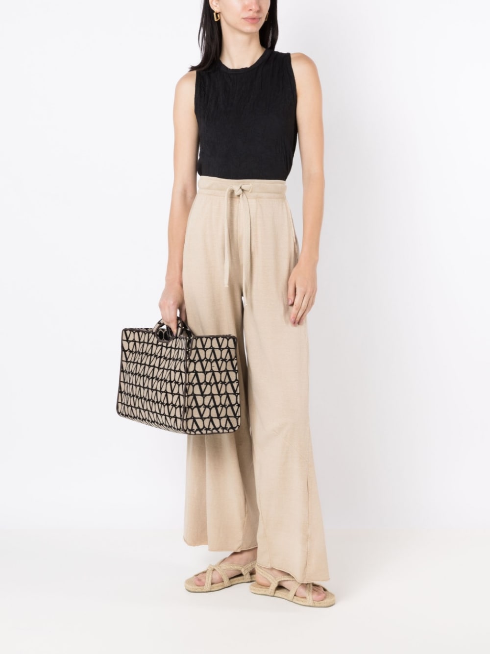 Valentino Garavani Le Troisième Toile Iconographe tote bag