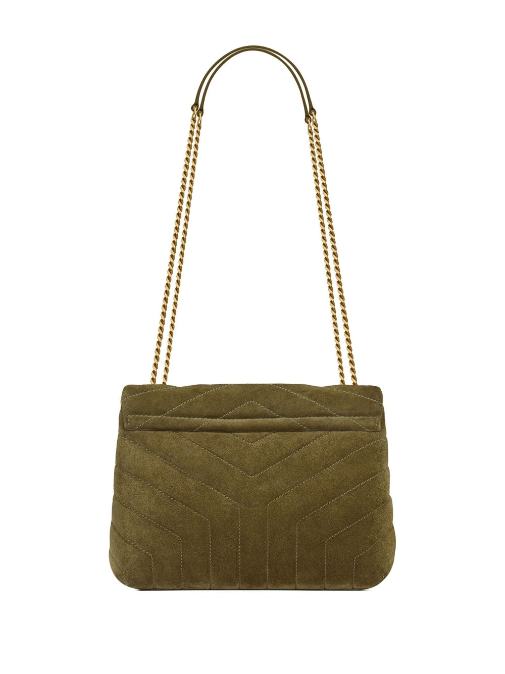 Saint Laurent small Loulou quilted suede shoulder bag