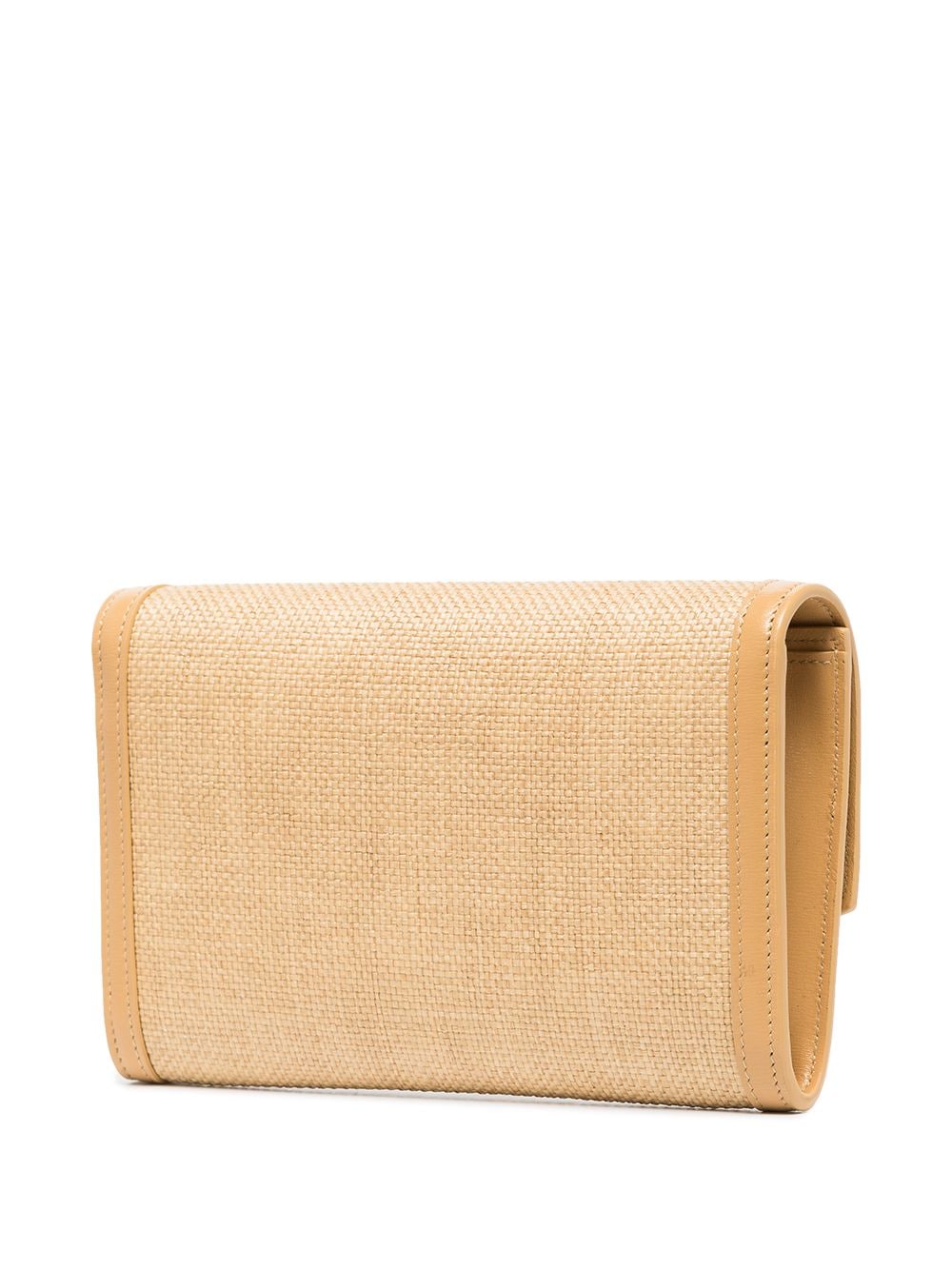 Saint Laurent Uptown raffia shoulder bag
