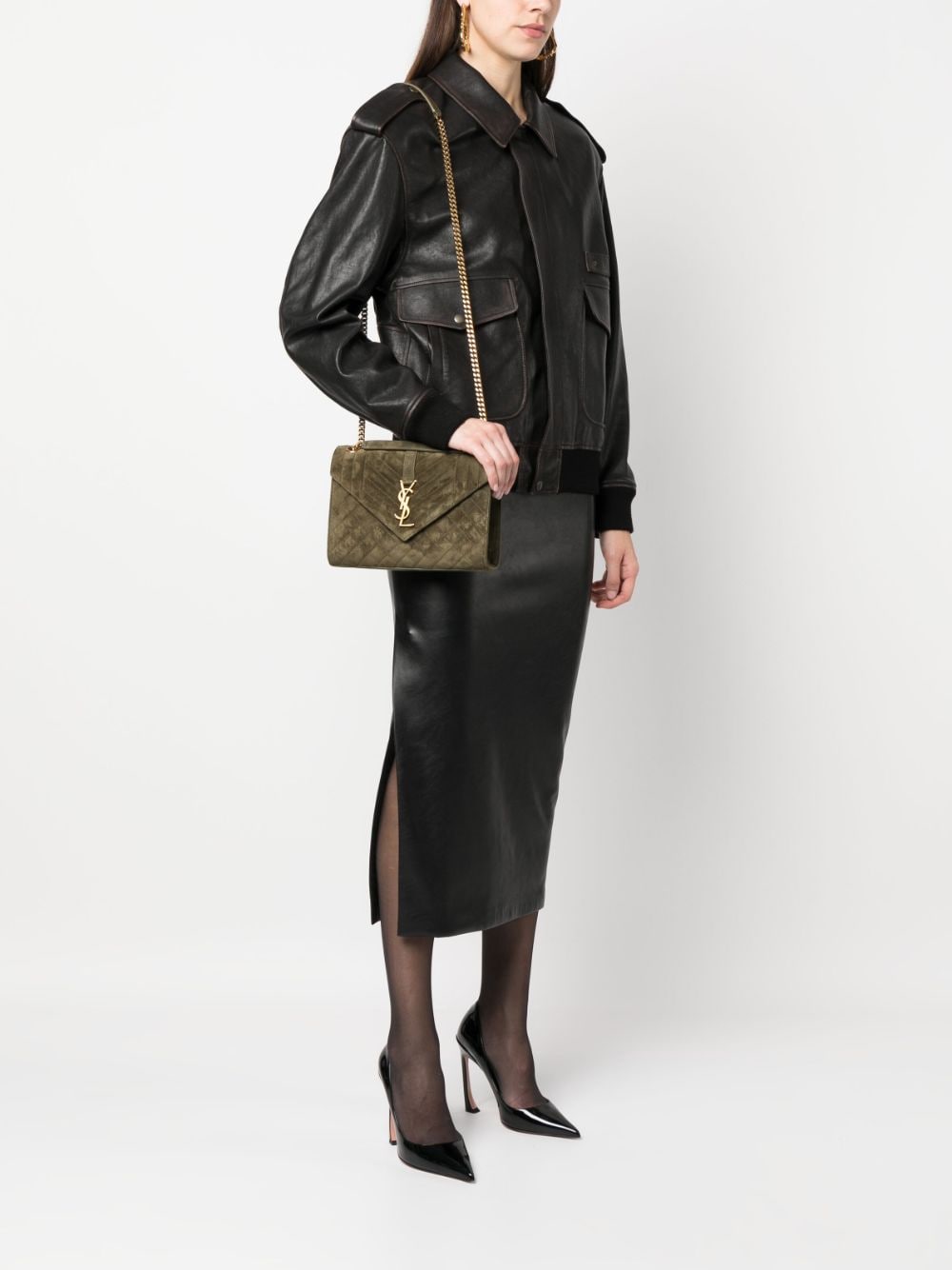 Saint Laurent medium Cassandra quilted shoulder bag